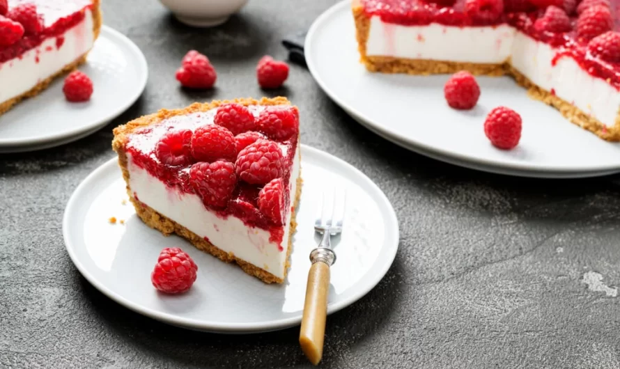 Kein-Backen-Himbeer-Sahnetorte