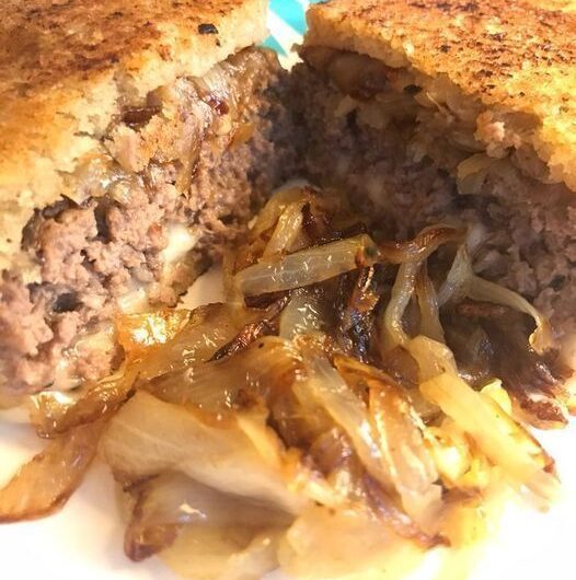 “Patty Melts mit Geheimsoße”