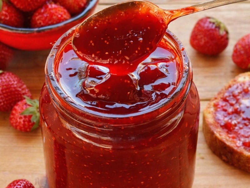 Erdbeermarmelade selber machen – einfaches Rezept mit 3 Zutaten